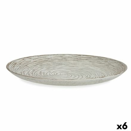 Asztaldísz Spirál Fehér Fa MDF 34,5 x 3 x 34,5 cm (6 egység) MOST 20519 HELYETT 12592 Ft-ért!
