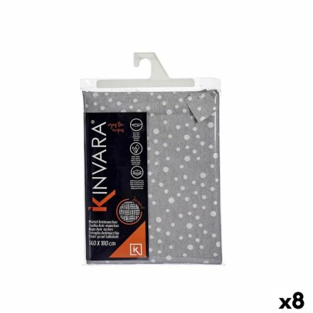 Abrosz Kinvara BABEL GRIS 42 Szürke Jacquard 140 x 180 cm Spotter Pöttyös (8 egység) MOST 77877 HELYETT 61272 Ft-ért!