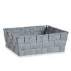 Többcélú kosár Kipit A3-6930A9 Szürke Szövet 2,4 L 20 x 8 x 24 cm (24 egység) MOST 41788 HELYETT 25638 Ft-ért!