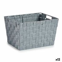   Szennyes kosár Szürke Szövet 10 L 25 x 20,5 x 35 cm (12 egység) MOST 45725 HELYETT 31161 Ft-ért!