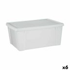   Tárolódoboz fedéllel Stefanplast Elegance Fehér Műanyag 29 x 17 x 39 cm (6 egység) MOST 35524 HELYETT 22786 Ft-ért!