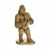Dekoratív Figura Gorilla Szaxofon Aranysàrga 18,5 x 38,8 x 22 cm (3 egység) MOST 59949 HELYETT 47167 Ft-ért!