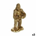   Dekoratív Figura Gorilla Gitár Aranysàrga 16 x 39 x 27 cm (3 egység) MOST 59949 HELYETT 47167 Ft-ért!