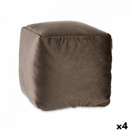 Puff Bársony Szürke 30 x 30 x 30 cm (4 egység) MOST 37511 HELYETT 23017 Ft-ért!