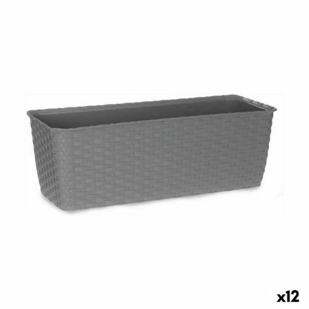 Ültetőláda Stefanplast Szürke Műanyag 15,5 x 13,5 x 39 cm (12 egység) MOST 45725 HELYETT 31161 Ft-ért!