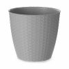 Virágcserép Stefanplast Szürke Műanyag 24 x 22,3 x 24 cm (6 egység) MOST 20852 HELYETT 12790 Ft-ért!