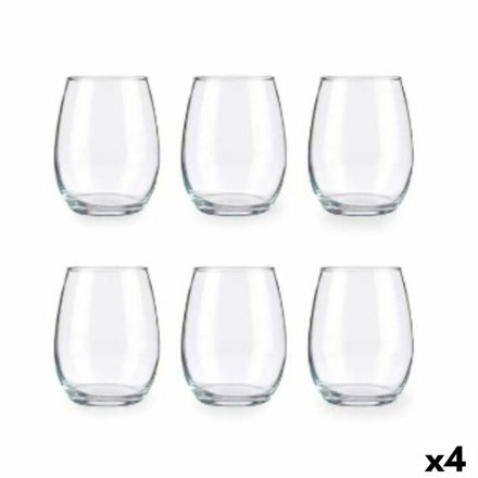 Pohárkészlet Pasabahce Amber Átlátszó Üveg 350 ml (4 egység) MOST 30210 HELYETT 18536 Ft-ért!