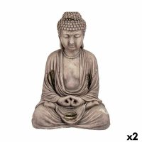   Dekoratív kerti figura Buddha Polyresin 22,5 x 40,5 x 27 cm (2 egység) MOST 56607 HELYETT 38577 Ft-ért!