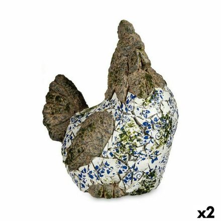 Dekoratív kerti figura Csirke Polyresin 22,5 x 39 x 34 cm (2 egység) MOST 48680 HELYETT 38296 Ft-ért!