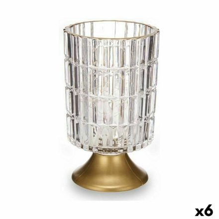 LED lámpa Átlátszó Aranysàrga Üveg 10,7 x 18 x 10,7 cm (6 egység) MOST 55563 HELYETT 37866 Ft-ért!
