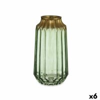   Váza Zöld Üveg 13 x 23,5 x 13 cm (6 egység) MOST 50613 HELYETT 39817 Ft-ért!