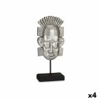   Dekoratív Figura Indiai Férfi Ezüst színű 17,5 x 36 x 10,5 cm (4 egység) MOST 51333 HELYETT 34981 Ft-ért!