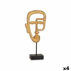   Dekoratív Figura Arc Aranysàrga 19,5 x 38 x 10,5 cm (4 egység) MOST 35864 HELYETT 24439 Ft-ért!