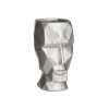 Váza 3D Arc Ezüst színű Polyresin 12 x 24,5 x 16 cm (4 egység) MOST 43861 HELYETT 29888 Ft-ért!