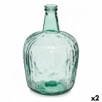   palack Csíkok Dekoráció 14 x 44 x 13 cm Átlátszó (2 egység) MOST 18725 HELYETT 12013 Ft-ért!