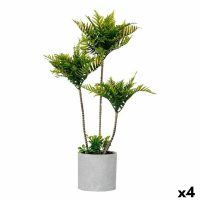   Dekor növény Pálmafa 20 x 70 x 20 cm Szürke Cement Zöld Műanyag (4 egység) MOST 41866 HELYETT 28532 Ft-ért!