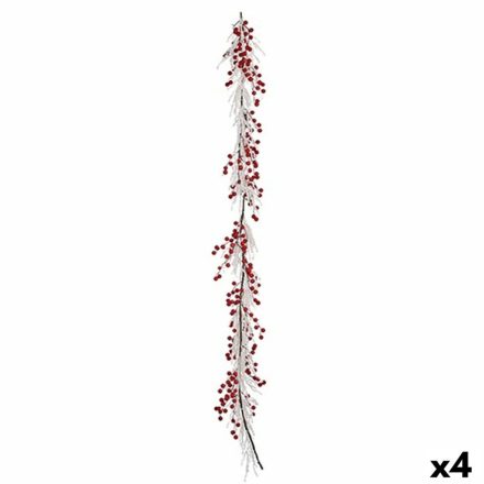 Karácsonyi girland Láma Fehér Piros Műanyag 180 x 14 cm (4 egység) MOST 65038 HELYETT 51169 Ft-ért!