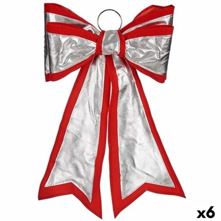 Masni Karácsonyfagömb 40 x 60 cm Piros Ezüst színű PVC (6 egység) MOST 43993 HELYETT 29979 Ft-ért!