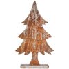 Dekoratív Figura Karácsonyfa Ezüst színű Fa 5 x 49,5 x 26 cm (6 egység) MOST 77985 HELYETT 61355 Ft-ért!