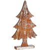 Dekoratív Figura Karácsonyfa Ezüst színű Fa 5 x 49,5 x 26 cm (6 egység) MOST 77985 HELYETT 61355 Ft-ért!