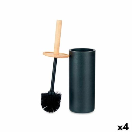 WC-kefe Berilo B5456BC-5 - 440 Fekete Fa Gyanta 10,2 x 38 x 10,2 cm (4 egység) MOST 42546 HELYETT 26109 Ft-ért!