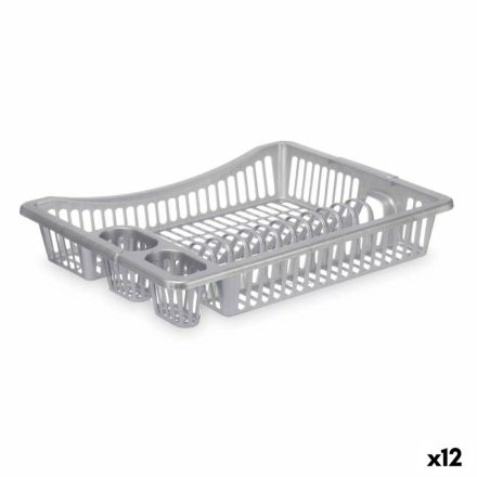 Szárító mosogatóhoz Kinvara YMA04 1095 01 Ezüst színű 46 x 8 x 36 cm (12 egység) MOST 30713 HELYETT 18850 Ft-ért!