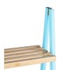 Fürdőszoba polcok Kék Természetes Bambusz fenyőfa 40 x 109,3 x 30 cm MOST 22901 HELYETT 14692 Ft-ért!