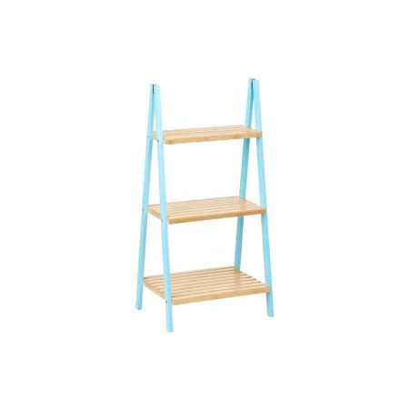 Fürdőszoba polcok Berilo WR5504-3-433 Kék Természetes 40,3 x 81,5 x 30 cm MOST 17503 HELYETT 10740 Ft-ért!