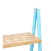 Fürdőszoba polcok Berilo WR5504-3-433 Kék Természetes 40,3 x 81,5 x 30 cm MOST 17503 HELYETT 10740 Ft-ért!