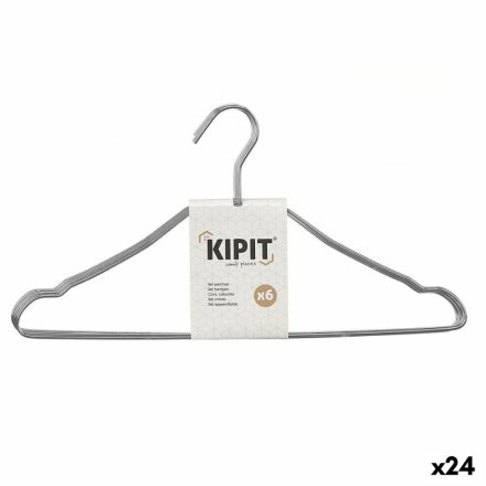 Fogas szett Kipit 29100190 Ezüst színű Fém 39,5 x 20 x 0,5 cm (24 egység) MOST 36506 HELYETT 22397 Ft-ért!