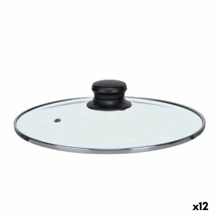 Serpenyő fedél Kinvara CN-SW1304-22CM Átlátszó Ezüst színű Kristály 22 cm (12 egység) MOST 33172 HELYETT 20355 Ft-ért!
