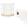 WC-papír tartó Rózsaszín Fém Bambusz 16,5 x 63,5 x 16,5 cm (4 egység) MOST 29677 HELYETT 19032 Ft-ért!