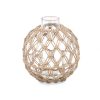 Dekoratív Gömb Átlátszó Természetes Üveg Kötél 18 x 20 cm (6 egység) MOST 50327 HELYETT 34294 Ft-ért!