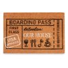 Lábtörlő Boarding Pass Természetes 60 x 1 x 40 cm (12 egység) MOST 48045 HELYETT 32740 Ft-ért!