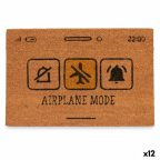   Lábtörlő Airplane Mode Sárga Természetes 60 x 1 x 40 cm (12 egység) MOST 48045 HELYETT 32740 Ft-ért!
