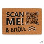   Lábtörlő Scan Me! Természetes 60 x 1 x 40 cm (12 egység) MOST 48045 HELYETT 32740 Ft-ért!