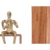 Dekoratív Figura Szaxofon Aranysàrga Fa Fém 13 x 27 x 13 cm MOST 47581 HELYETT 32426 Ft-ért!