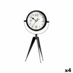   настолен часовник Tripod Fekete Fém 14 x 30 x 11 cm (4 egység) MOST 54952 HELYETT 43232 Ft-ért!
