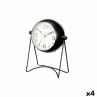   настолен часовник Fekete Fém 15,5 x 20 x 11 cm (4 egység) MOST 51333 HELYETT 34981 Ft-ért!