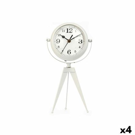 настолен часовник Tripod Fehér Fém 14 x 30 x 11 cm (4 egység) MOST 54952 HELYETT 43232 Ft-ért!