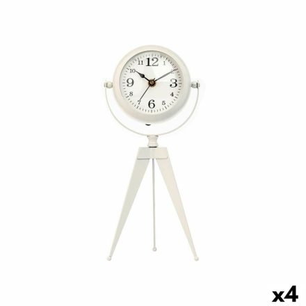 настолен часовник Tripod Fehér Fém 12 x 30 x 12 cm (4 egység) MOST 50706 HELYETT 39892 Ft-ért!