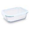 Uzsonnás doboz Vivalto C2-2260K Átlátszó Szilikon Boroszilikát üveg 2,2 L 27 x 9 x 22 cm (6 egység) MOST 37380 HELYETT 22935 Ft-ért!
