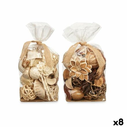 Decorative Potpourri Fehér Barna 19 x 40 x 14 cm (8 egység) MOST 42136 HELYETT 28714 Ft-ért!