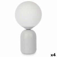   Asztali lámpa топка 40 W Fehér Szürke Kerámia 15 x 28,5 x 15 cm (4 egység) MOST 56491 HELYETT 38494 Ft-ért!