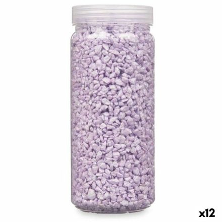 Dekoratív kövek Halványlila 2 - 5 mm 700 g (12 egység) MOST 14030 HELYETT 8400 Ft-ért!