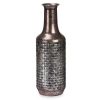 Váza Ezüst színű Fém 14 x 46 x 14 cm (4 egység) Reliefes MOST 47705 HELYETT 32509 Ft-ért!