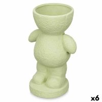   Dekoratív Figura Zöld 16 x 25 x 12 cm Váza (6 egység) MOST 39592 HELYETT 26978 Ft-ért!