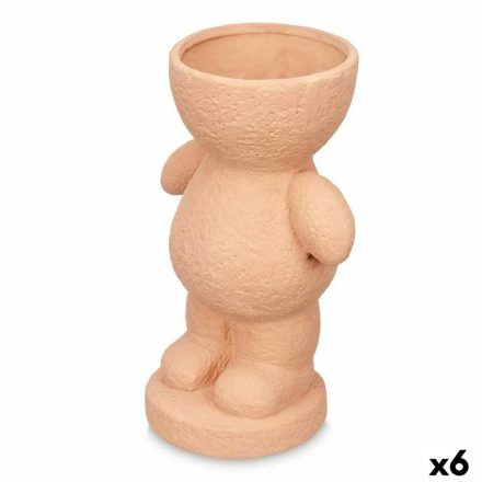 Dekoratív Figura Narancszín 16 x 25 x 12 cm Váza (6 egység) MOST 39592 HELYETT 26978 Ft-ért!