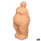   Dekoratív Figura Narancszín Dolomite 14 x 34 x 12 cm (6 egység) Hölgy Álló MOST 43459 HELYETT 29615 Ft-ért!