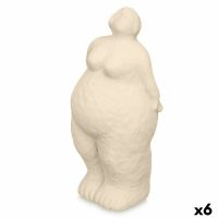   Dekoratív Figura Bézs szín Dolomite 14 x 34 x 12 cm (6 egység) Hölgy Álló MOST 43459 HELYETT 29615 Ft-ért!